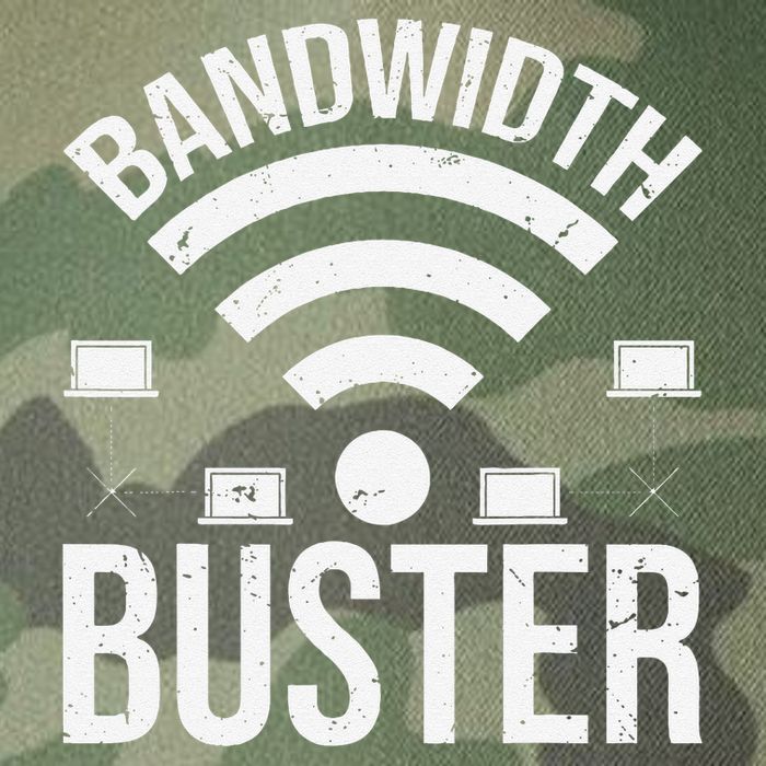Bandwidth Buster Network Admin Legacy Tie Dye Trucker Hat