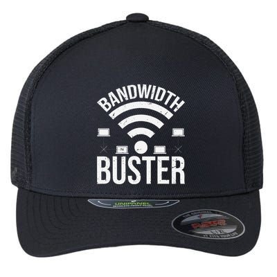 Bandwidth Buster Network Admin Flexfit Unipanel Trucker Cap