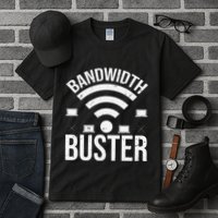 Bandwidth Buster Network Admin Tall T-Shirt