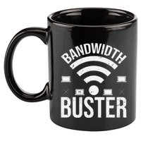 Bandwidth Buster Network Admin 11oz C Handle Ceramic Mug