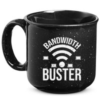 Bandwidth Buster Network Admin 15oz Campfire Ceramic Mug