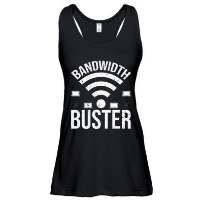 Bandwidth Buster Network Admin Ladies Essential Flowy Tank