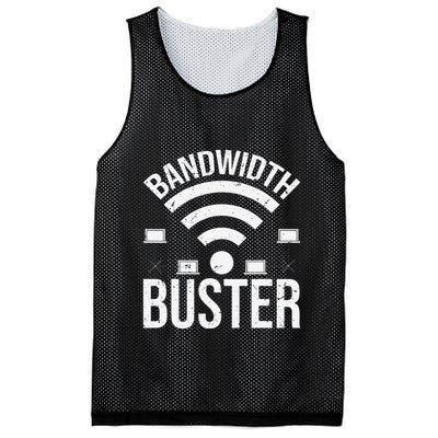 Bandwidth Buster Network Admin Mesh Reversible Basketball Jersey Tank