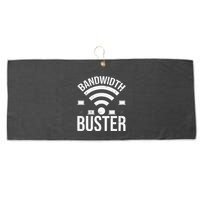 Bandwidth Buster Network Admin Large Microfiber Waffle Golf Towel