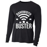 Bandwidth Buster Network Admin Cooling Performance Long Sleeve Crew