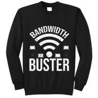 Bandwidth Buster Network Admin Tall Sweatshirt