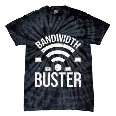 Bandwidth Buster Network Admin Tie-Dye T-Shirt