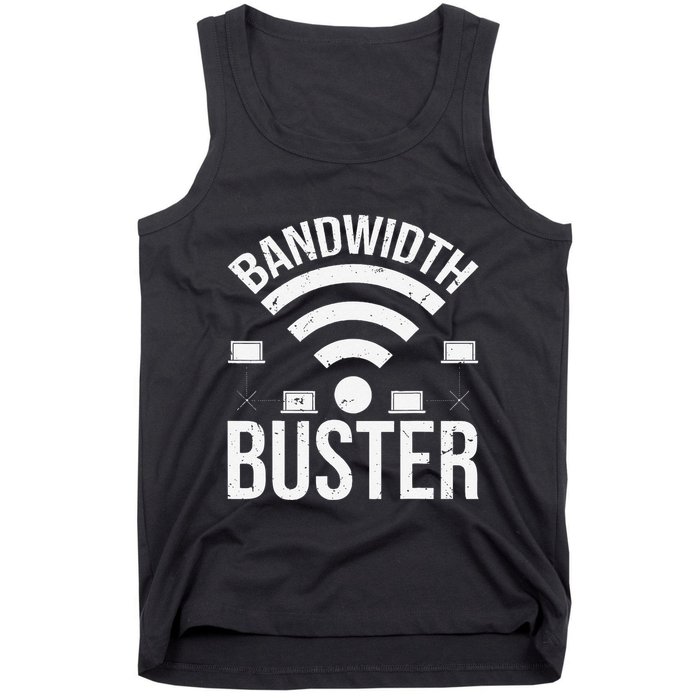 Bandwidth Buster Network Admin Tank Top