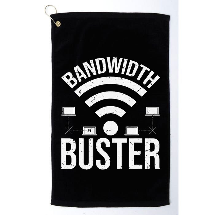 Bandwidth Buster Network Admin Golf Towel