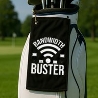 Bandwidth Buster Network Admin Golf Towel