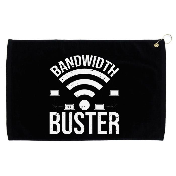 Bandwidth Buster Network Admin Grommeted Golf Towel