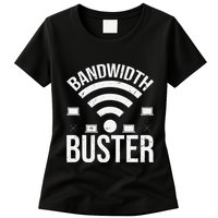Bandwidth Buster Network Admin Womens T-Shirt