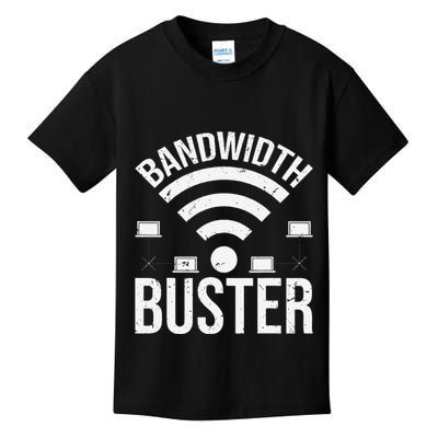 Bandwidth Buster Network Admin Kids T-Shirt