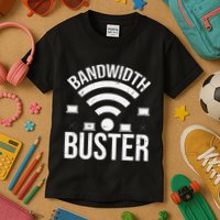 Bandwidth Buster Network Admin Kids T-Shirt