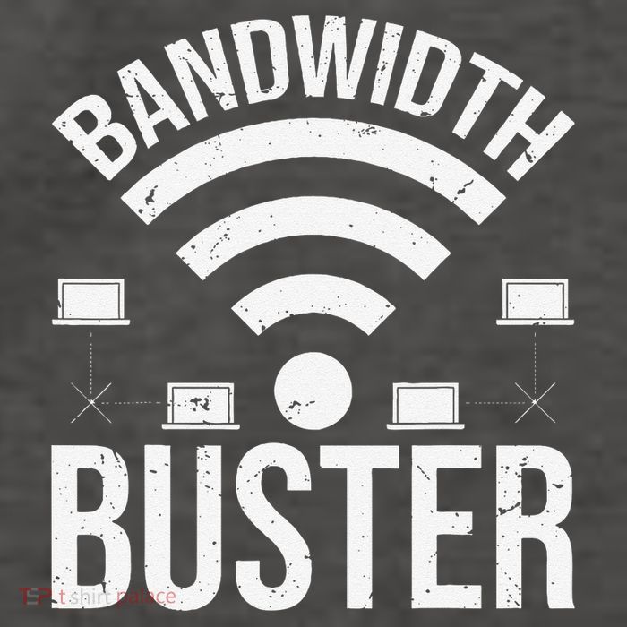Bandwidth Buster Network Admin Vector Backpack