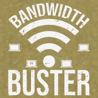 Bandwidth Buster Network Admin Garment-Dyed Women's Muscle Tee