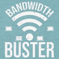 Bandwidth Buster Network Admin Sueded Cloud Jersey T-Shirt