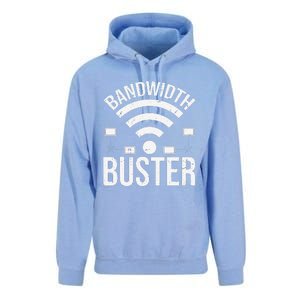 Bandwidth Buster Network Admin Unisex Surf Hoodie