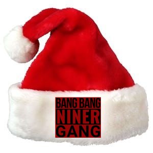 Bang Bang Niner Gang Football San Francisco Sports Premium Christmas Santa Hat