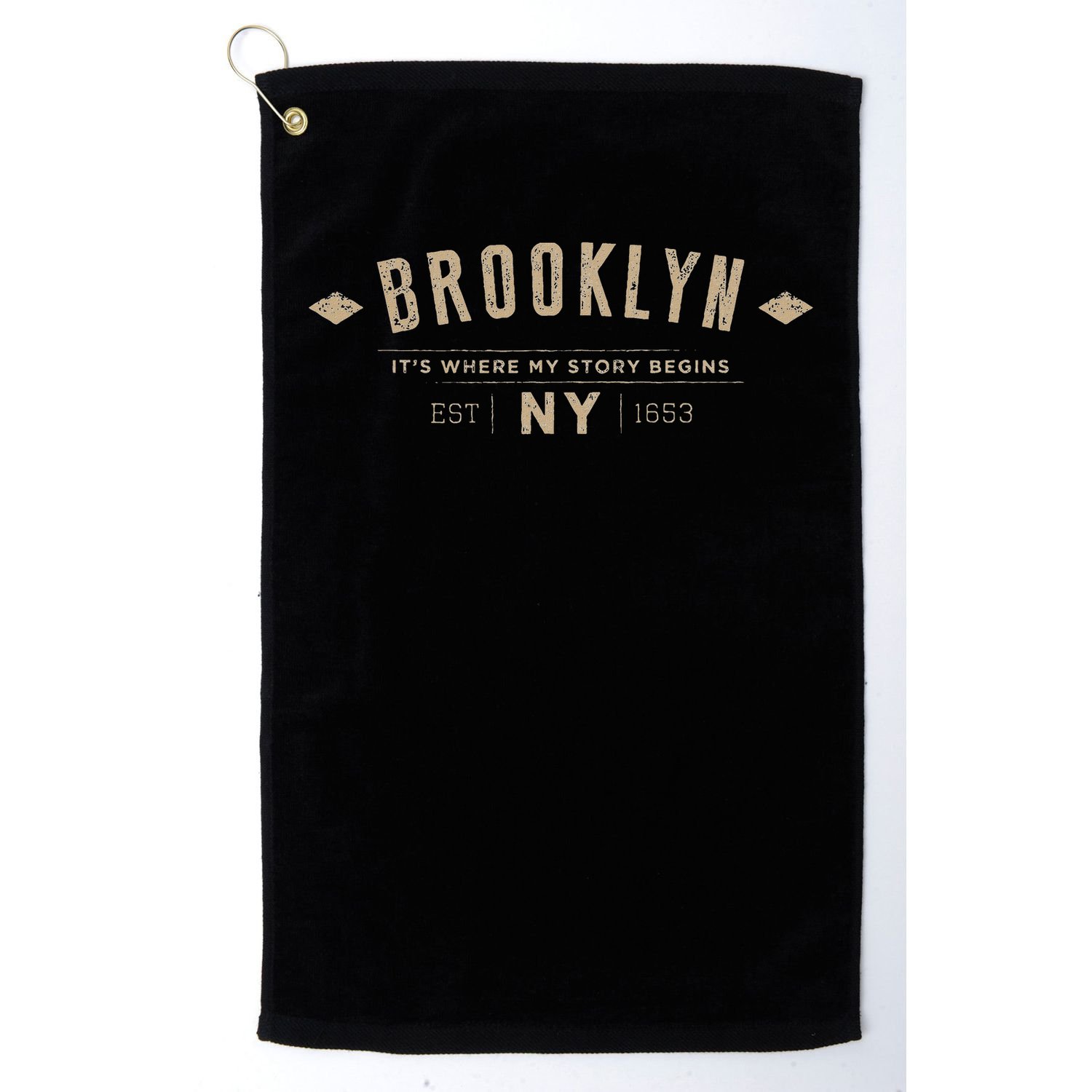 Brooklyn Brooklyn Ny Golf Towel