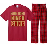 Bang Bang Niner Gang Football San Francisco Sports Pajama Set