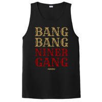 Bang Bang Niner Gang Football San Francisco Sports PosiCharge Competitor Tank