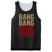 Bang Bang Niner Gang Football San Francisco Sports Mesh Reversible Basketball Jersey Tank