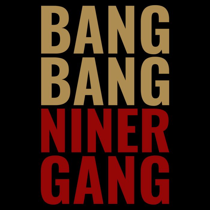 Bang Bang Niner Gang Football San Francisco Sports Toddler T-Shirt