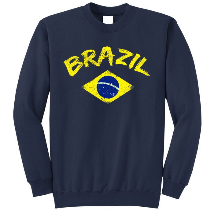 Brasil Brazilian National Flag Soccer Jersey Football Sweatshirt