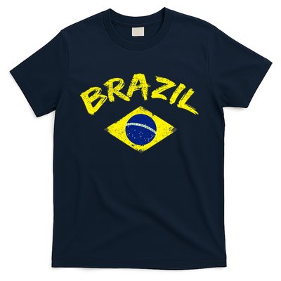 Brasil Brazilian National Flag Soccer Jersey Football T-Shirt