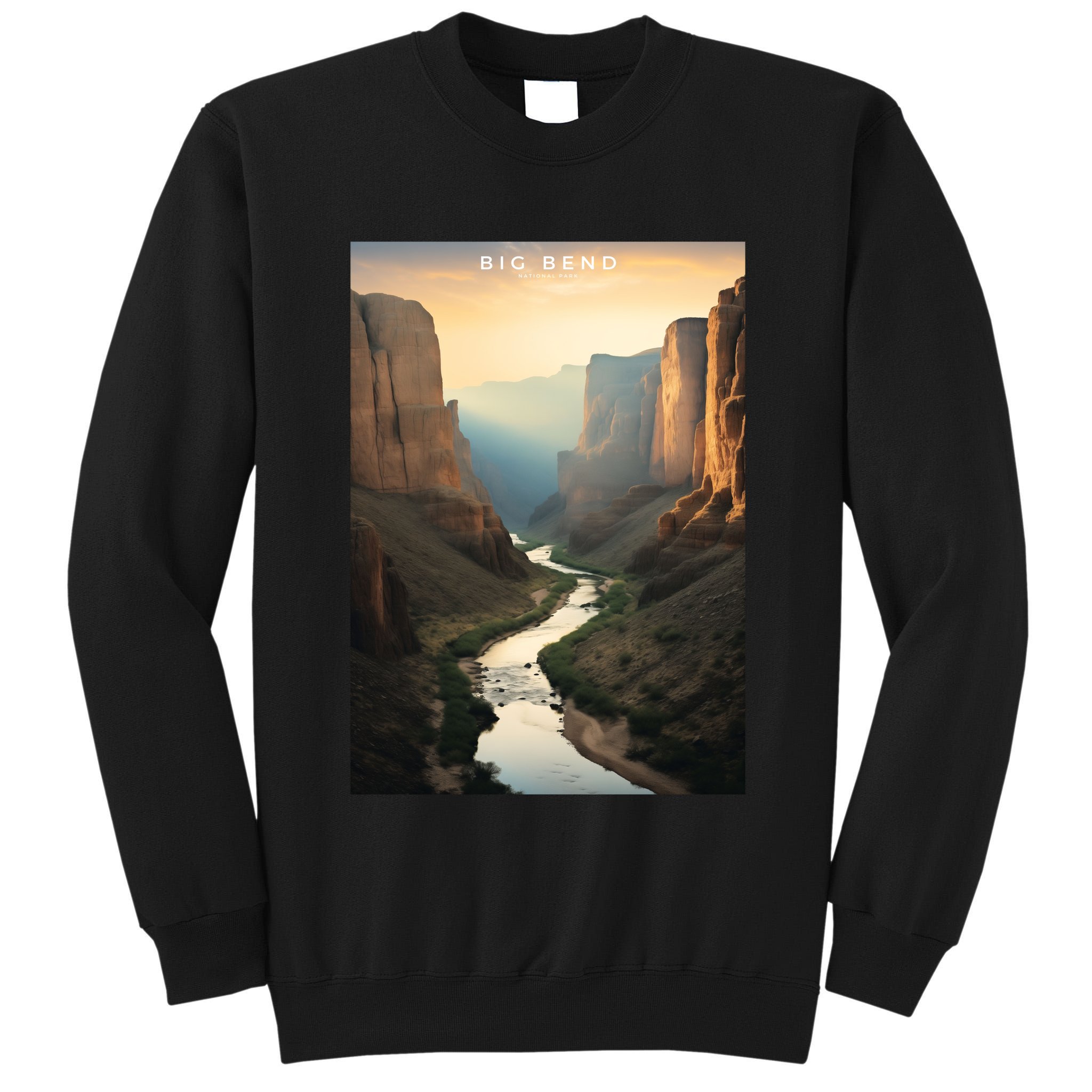 Big Bend National Park Photographic Tall Sweatshirt