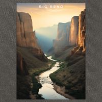Big Bend National Park Photographic Cotton Canvas Backpack
