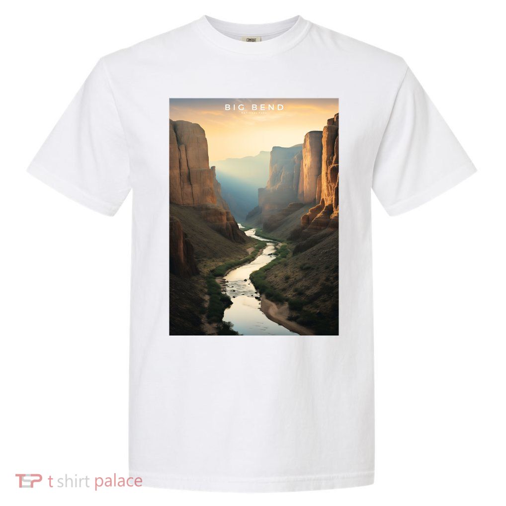 Big Bend National Park Photographic Garment-Dyed Heavyweight T-Shirt