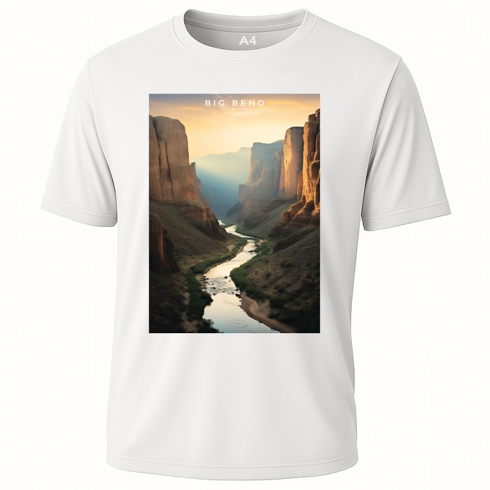 Big Bend National Park Photographic Cooling Performance Crew T-Shirt