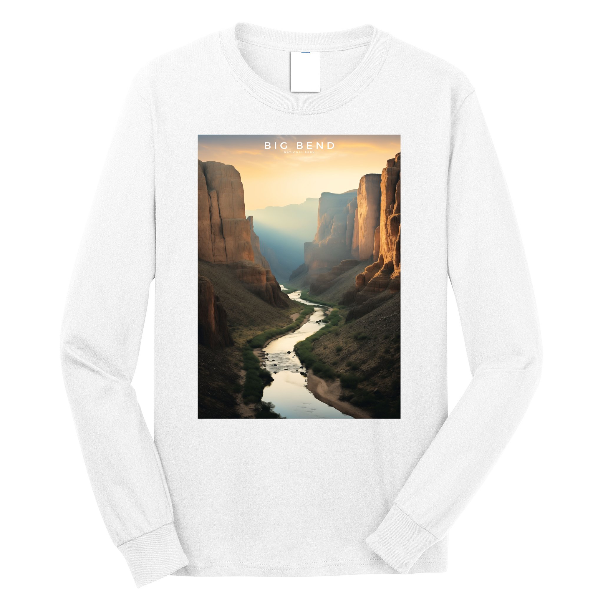 Big Bend National Park Photographic Long Sleeve Shirt