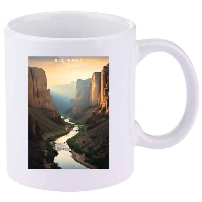 Big Bend National Park Photographic 11oz C Handle Ceramic Mug
