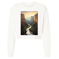 Big Bend National Park Photographic Cropped Pullover Crew