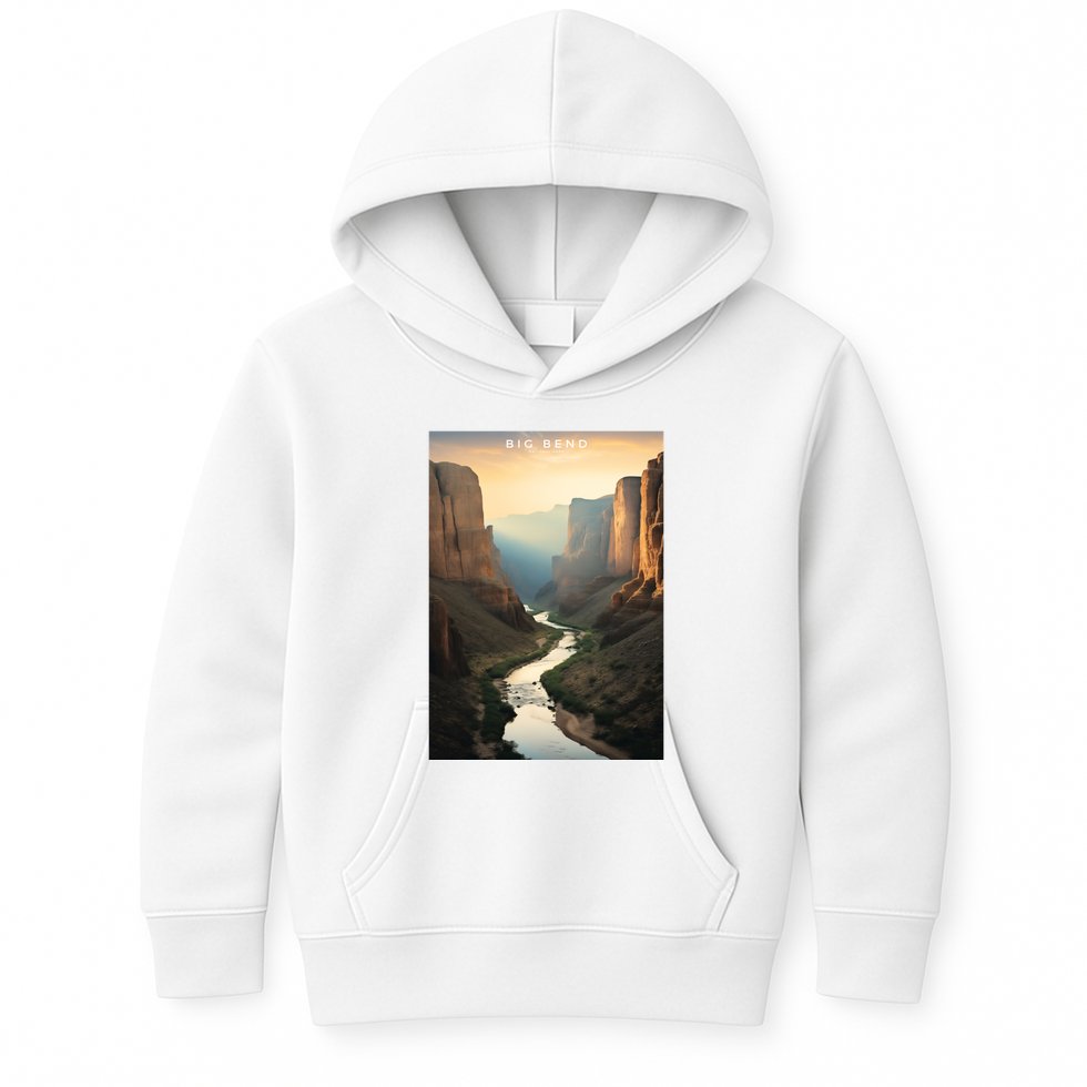 Big Bend National Park Photographic Kids Hoodie