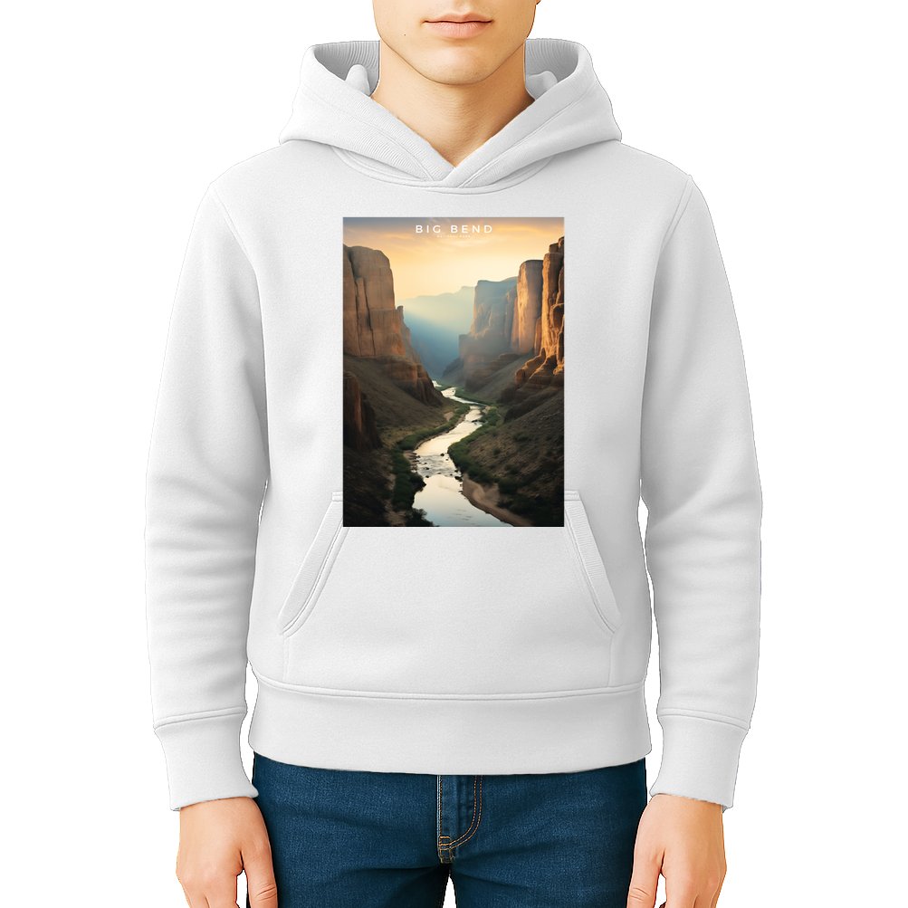 Big Bend National Park Photographic Kids Hoodie