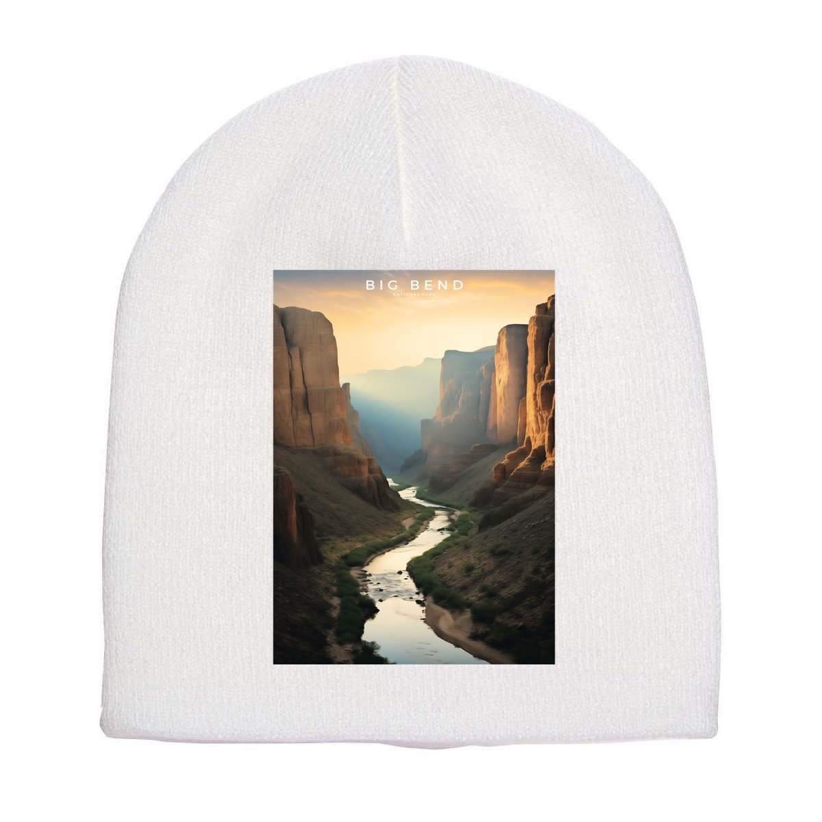 Big Bend National Park Photographic Short Acrylic Beanie
