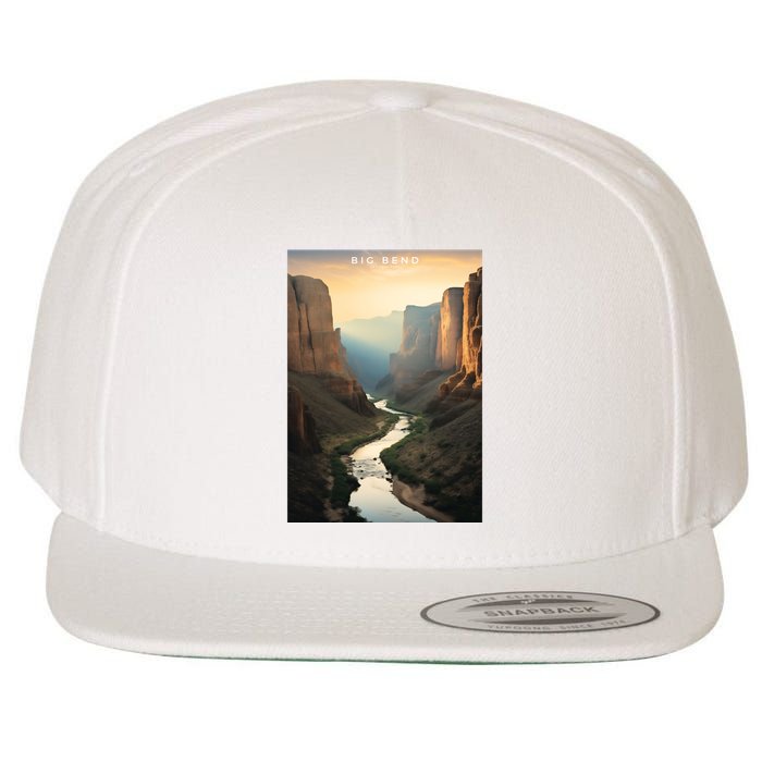 Big Bend National Park Photographic Wool Snapback Cap