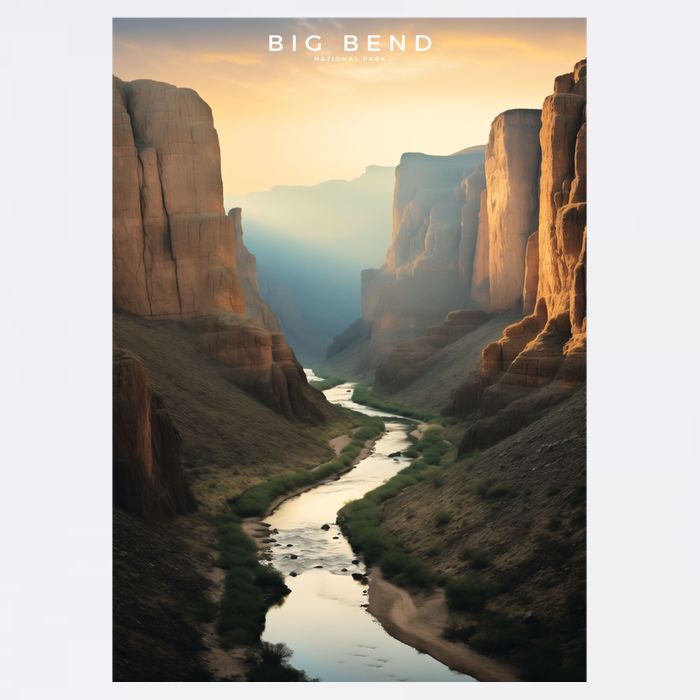 Big Bend National Park Photographic Wool Snapback Cap