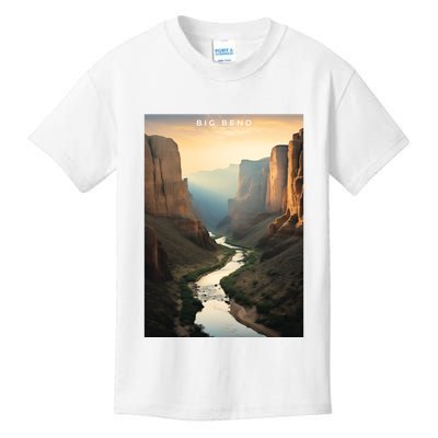 Big Bend National Park Photographic Kids T-Shirt