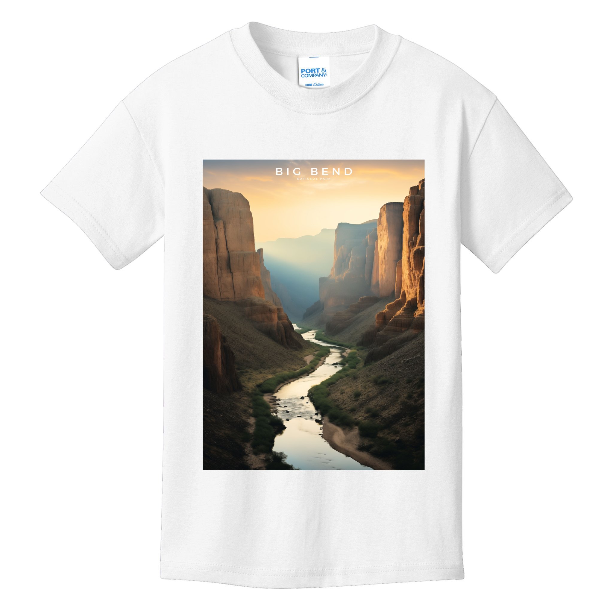 Big Bend National Park Photographic Kids T-Shirt