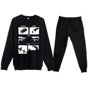 Beautiful Bastard Nothing Good Can Last Premium Crewneck Sweatsuit Set