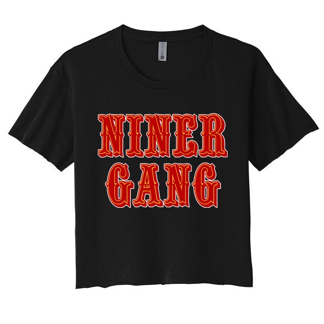 Bang Bang Niner Gang San Francisco Crop Top