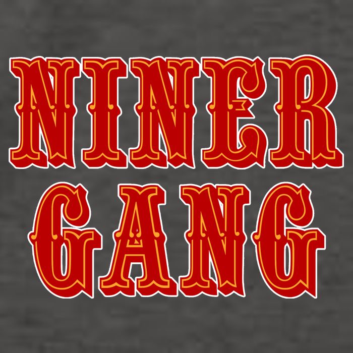 Bang Bang Niner Gang San Francisco Vector Backpack