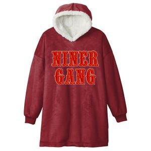 Bang Bang Niner Gang San Francisco Hooded Wearable Blanket