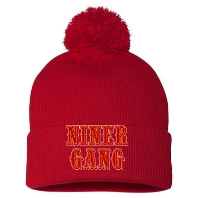 Bang Bang Niner Gang San Francisco Pom Pom 12in Knit Beanie