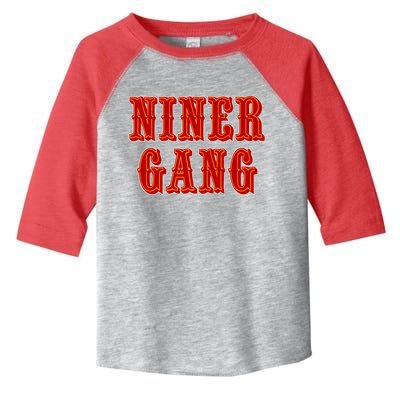 Bang Bang Niner Gang San Francisco Toddler Fine Jersey T-Shirt